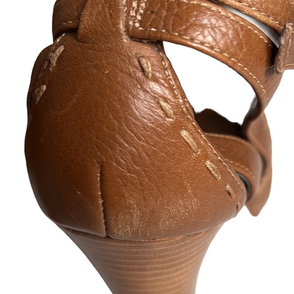 ALDO Brown Platform Strappy Sandal Size 9 - Picture 8 of 14